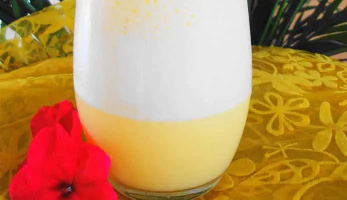 Afbeelding van Pine Apple Shake (luxe ananas cocktail shake)