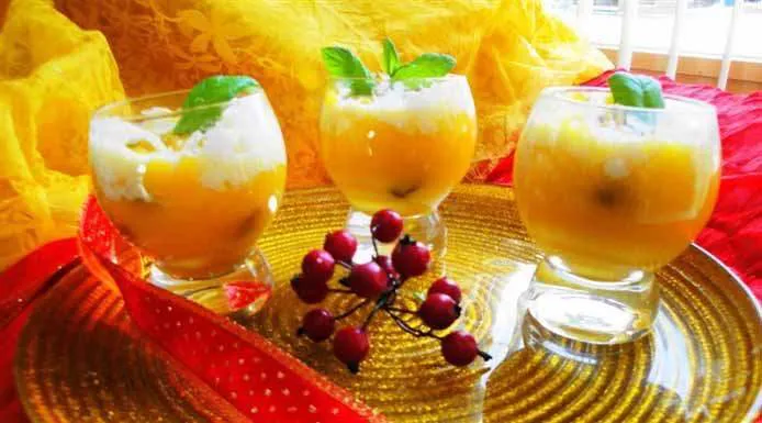Afbeelding van Mangoccino (luxe mango dessert)