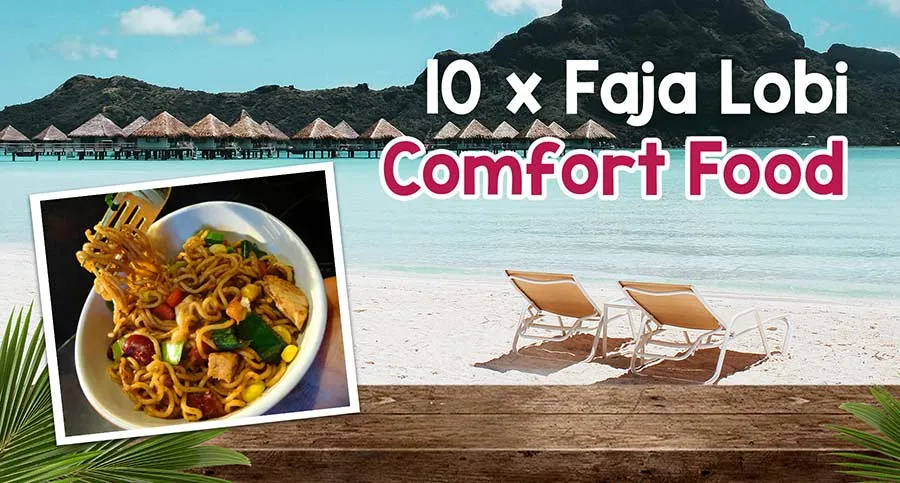 10x Faja Lobi Comfort Food