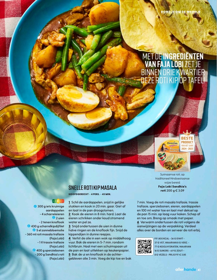 Roti Kip Masala