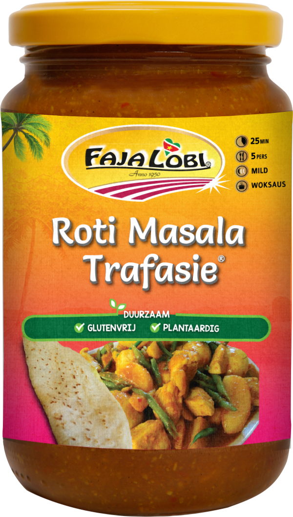 Afbeelding van FAJA LOBI Roti Masala Trafasie 360 ml