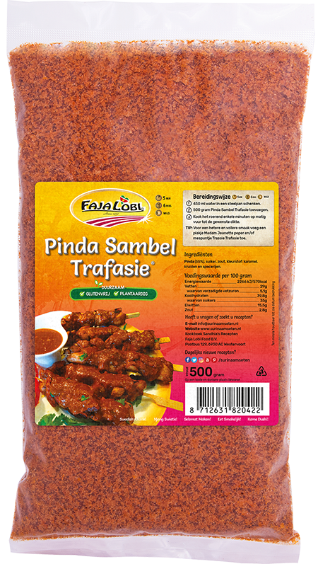 Afbeelding van FAJA LOBI Pinda Sambel Trafasie 500 gram 