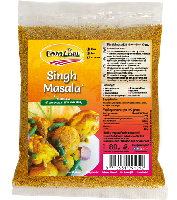 FAJA LOBI Sing® Masala 80 gram