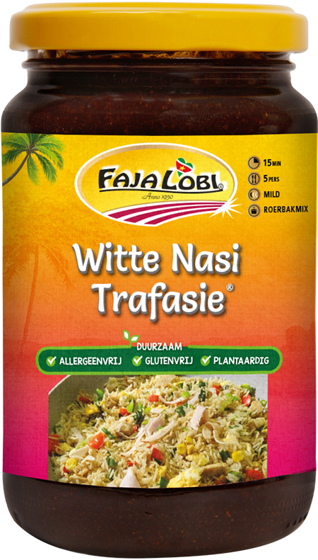 Afbeelding van FAJA LOBI Witte Nasi Goreng Trafasie 360 ml