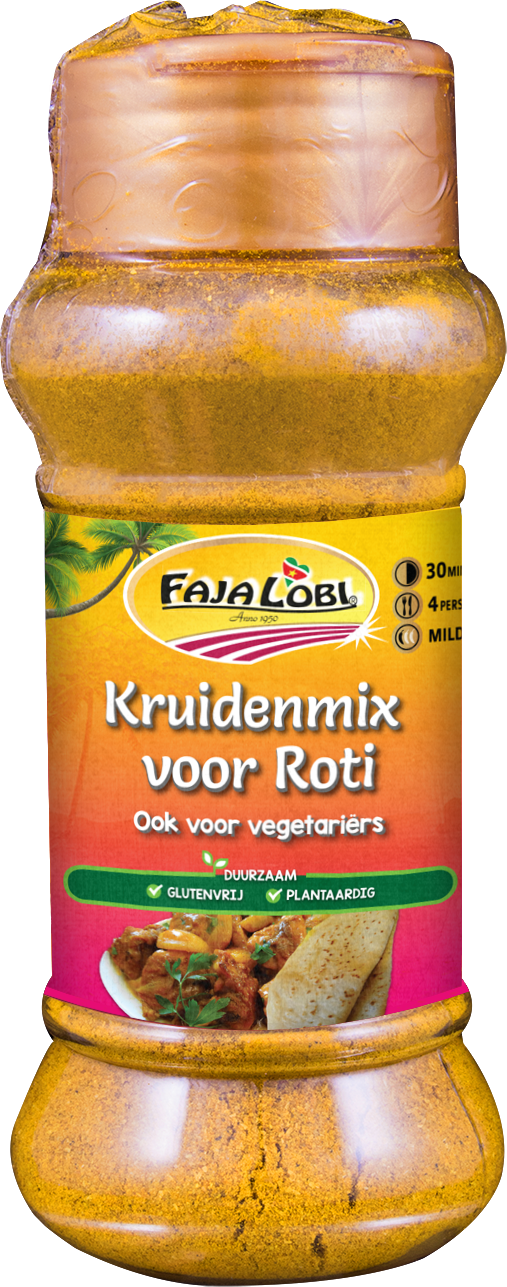 Afbeelding van FAJA LOBI Kruidenmix voor Roti 60 gr