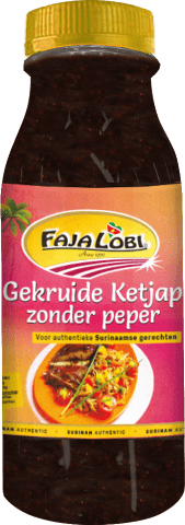 Afbeelding van FAJA LOBI Gekruide Ketjap zonder peper 250 ml