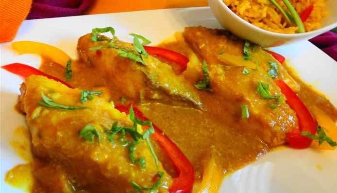 Afbeelding van Butter Fish in exclusieve masala saus