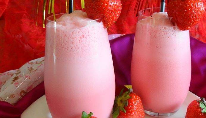 Cherry Strawberry Shake (luxe fruitige Sandhia's verfrisser)