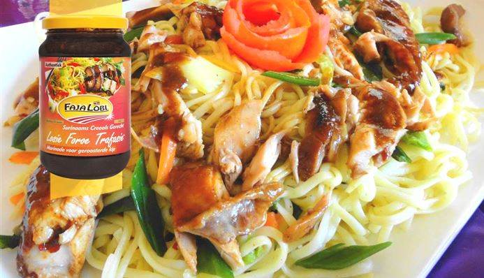 Afbeelding van Garlic Bami Grilled Honey Chicken (knoflook bami met gegrilde honing kip)