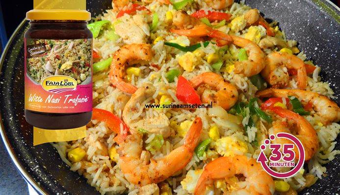 Afbeelding van recept met Fried Rice met gamba’s