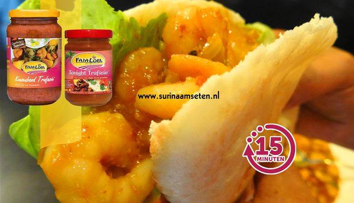 Afbeelding van RotiChotiTomato Garlic Shrimps