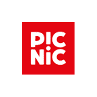 logo van Picnic online supermarkt