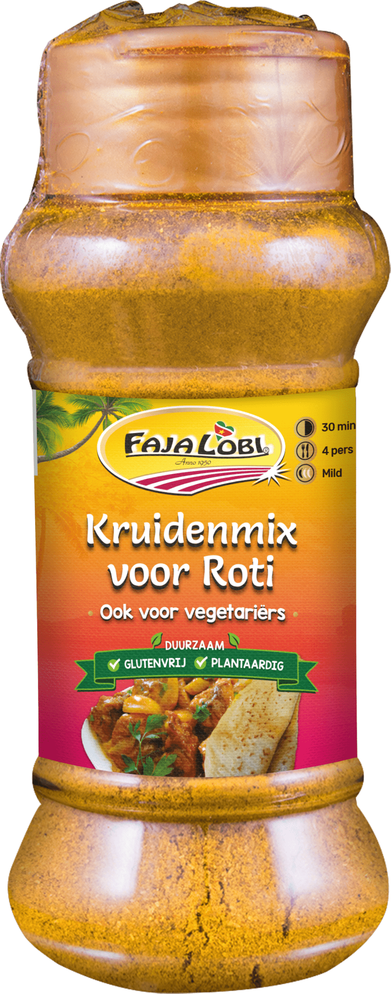 FAJA LOBI Kruidenmix voor Roti 60 gr