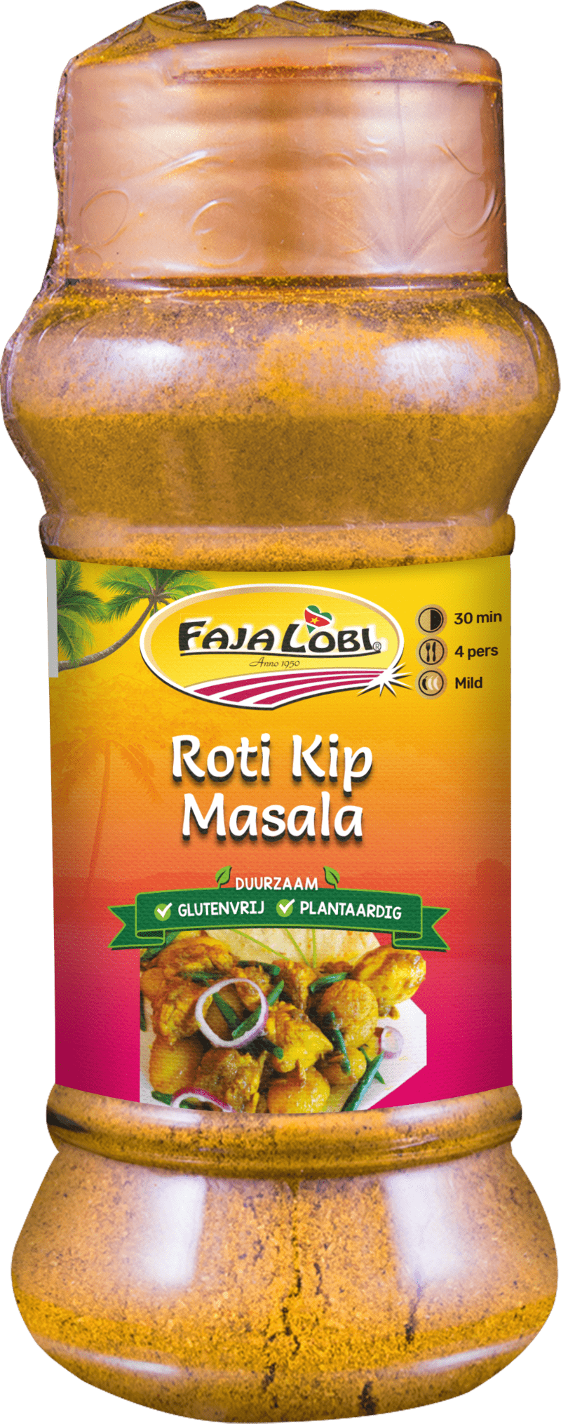 Productafbeelding van FAJA LOBI Roti Kip Masala 60 gram