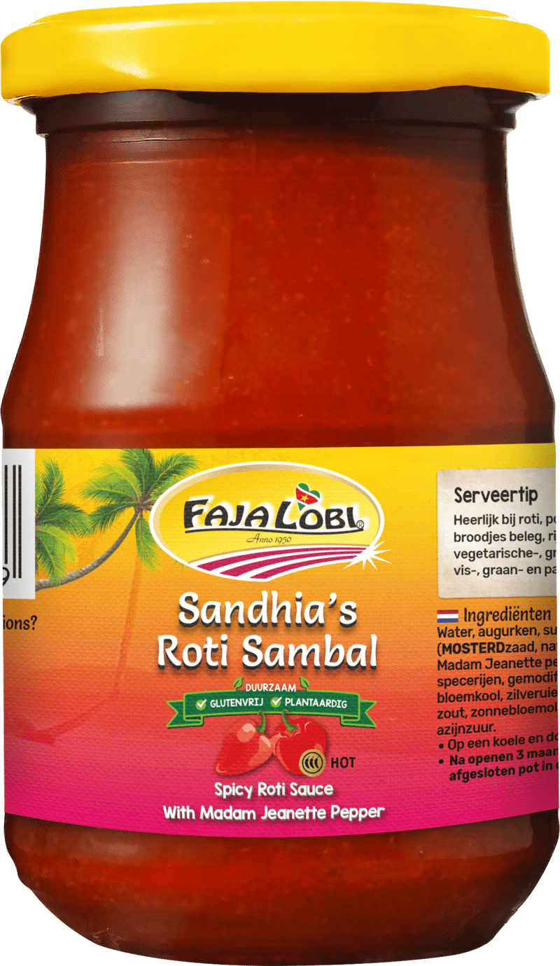 Afbeelding van FAJA LOBI Roti Sambal Trafasie 195 gr