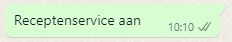 Service aan